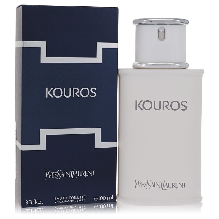 Kouros by Yves Saint Laurent Eau De Toilette Spray 3.4 oz Kouros by Yves Saint Laurent Eau De Toilette Spray 3.4 oz